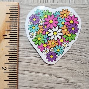 10 for $10 Flower Power Stickers Groovy Hippie 60s 70s Flower Child A655